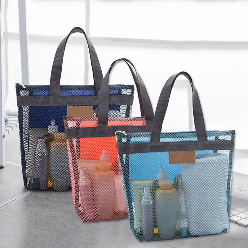 Beach Gym Bath Cosmetic Bag Wet Dry Separation