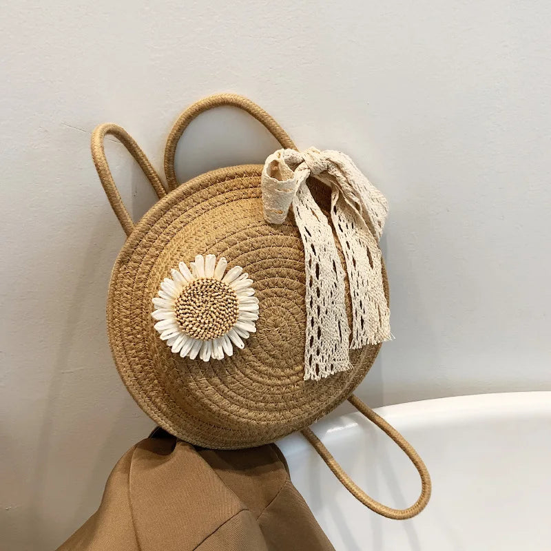 Beach Straw Bag Small Fresh Summer Straw Hat