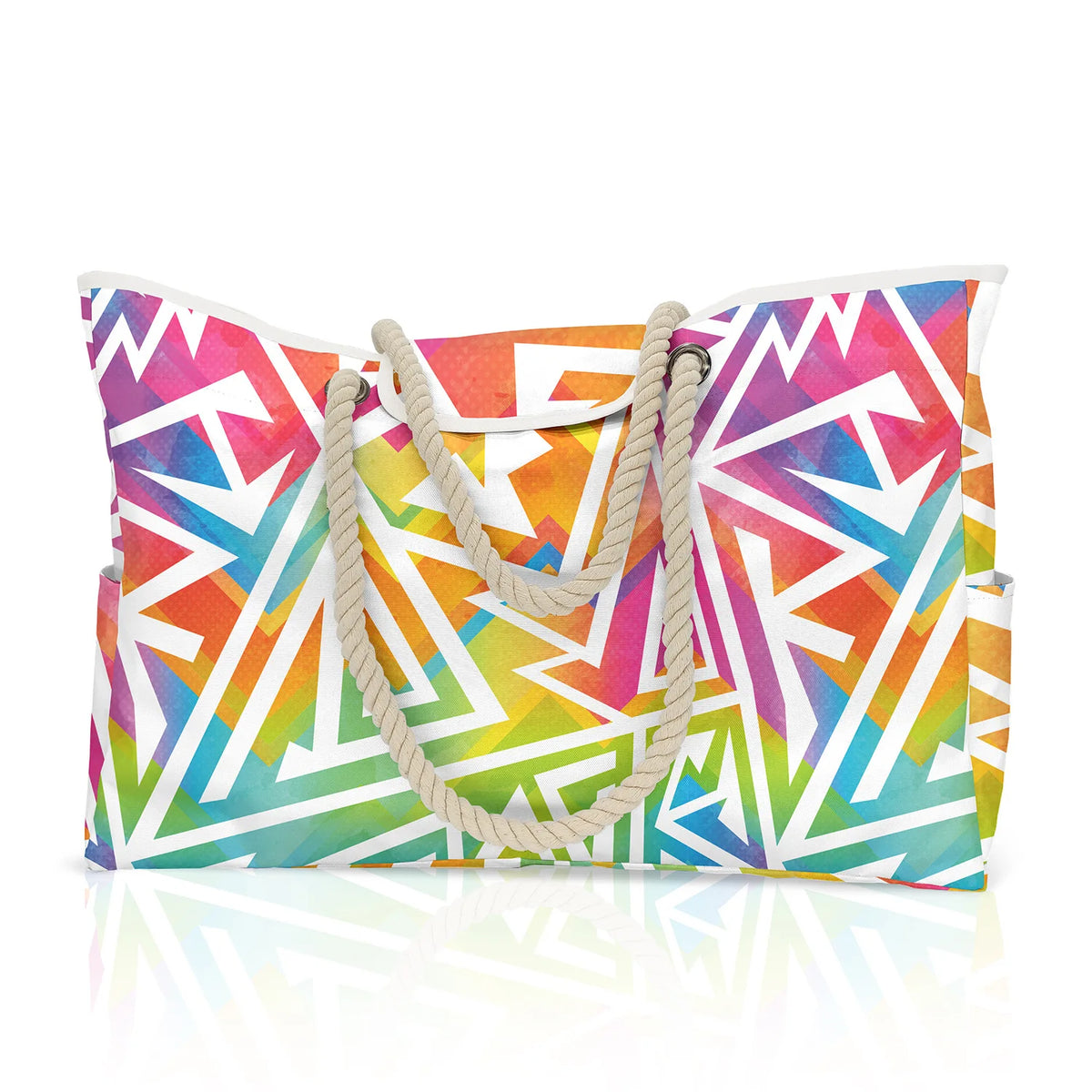 Large Capacity Waterproof Beach Tote Bag Shoulder Bag