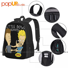 Vintage Beach Bag Settle Down Beavis Backpack