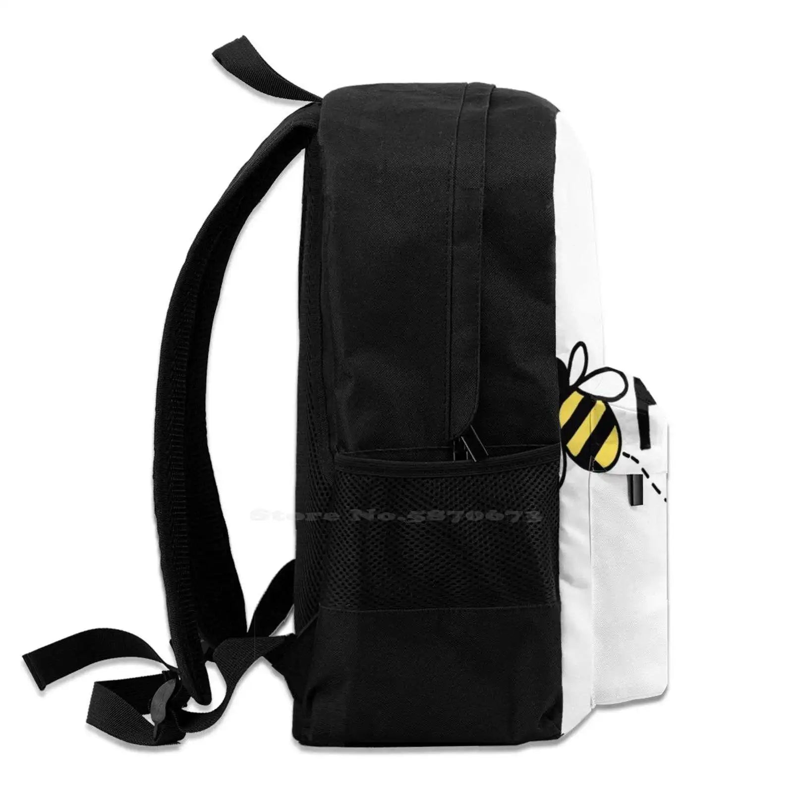 Bee Happy Laptop Travel School Bags Bee Happy Be Happy Happiness Bees