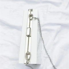 Bella Joy Acrylic Clutch Chain Box Women Shoulder Bags