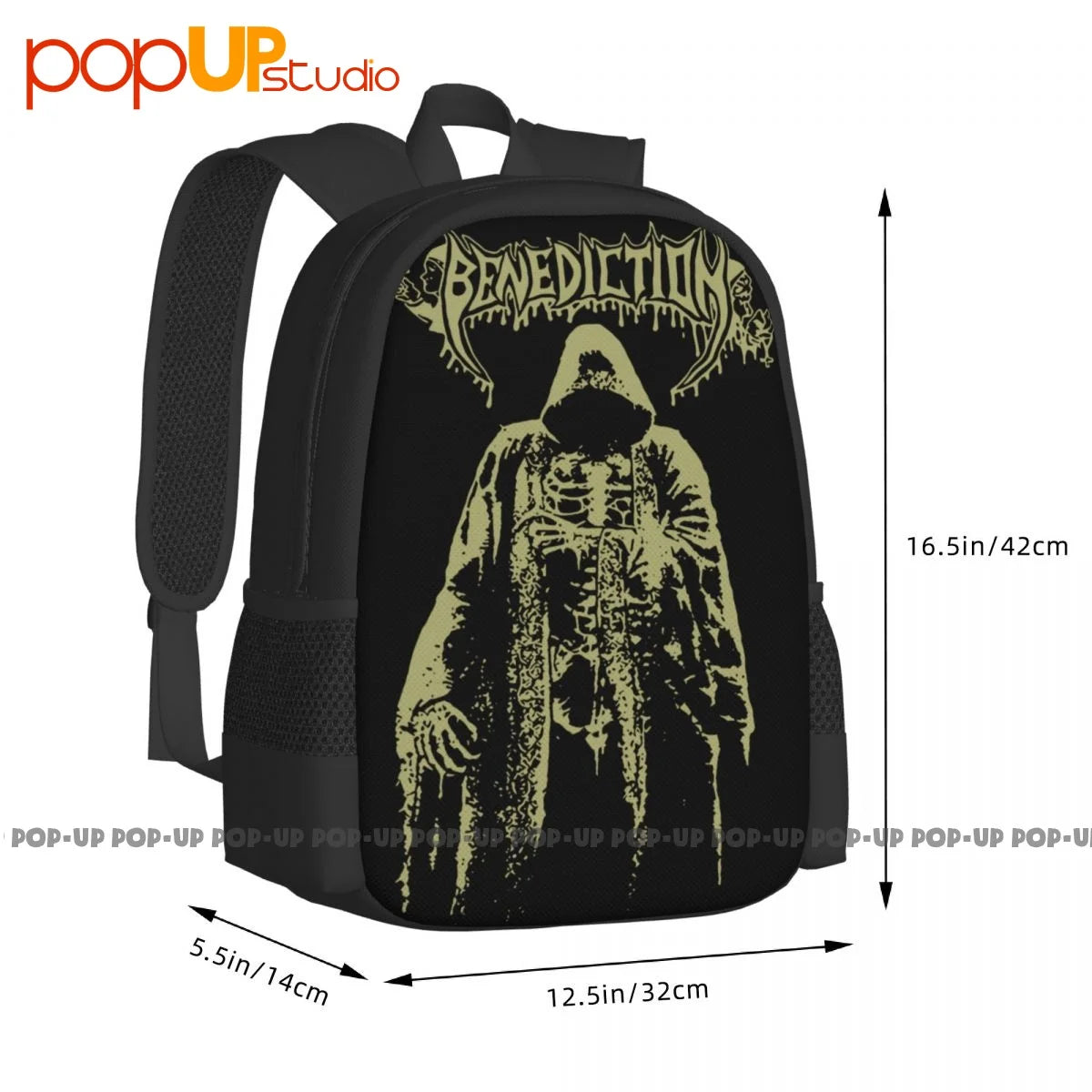 Benediction I Bow To None Backpack Large Capacity Bookbag Training Sports Bag
