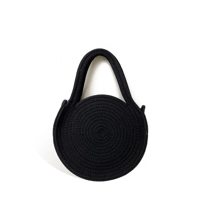 Bentoy Portable Cherry Embroidery Handbag