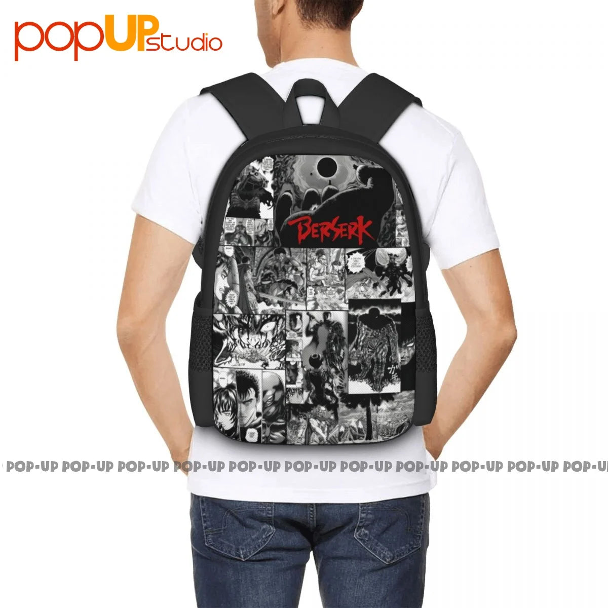 Guts Berserker Armour Anime Backpack Large Capacity Beach Bag