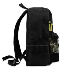 Music Rock School Bag Laptop Travel Bag