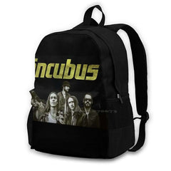 Music Rock School Bag Laptop Travel Bag
