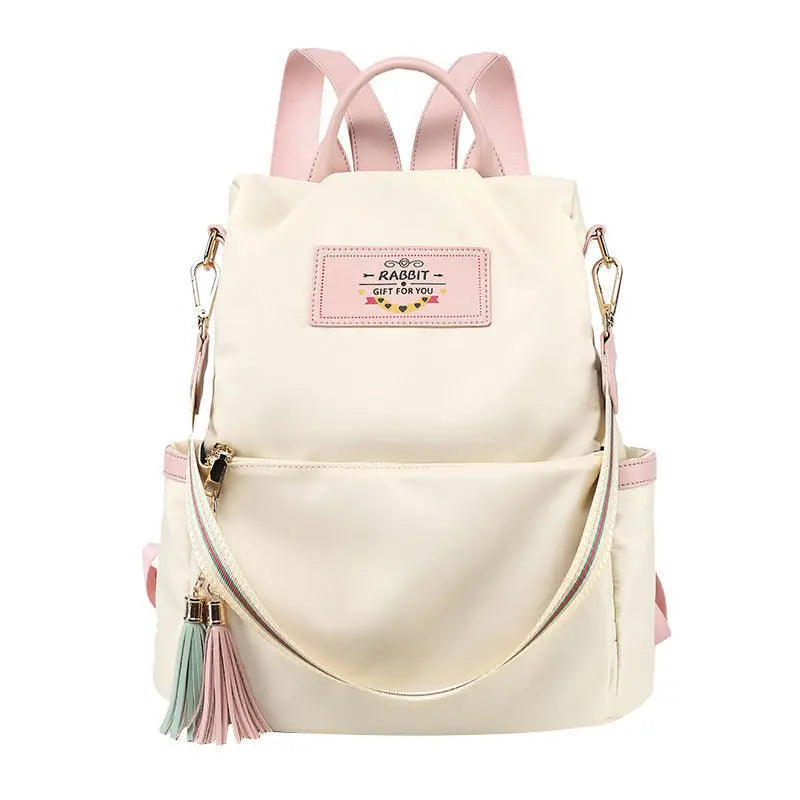 Oxford Cloth Backpack Small Backpack Women Travel Schoolbag