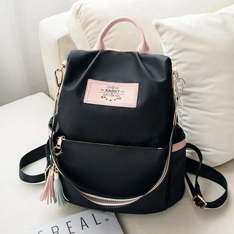 Oxford Cloth Backpack Small Backpack Women Travel Schoolbag