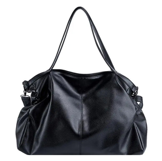 Women's Large Shoulder Bag Soft Leather Crossbody Travel Tote Bag