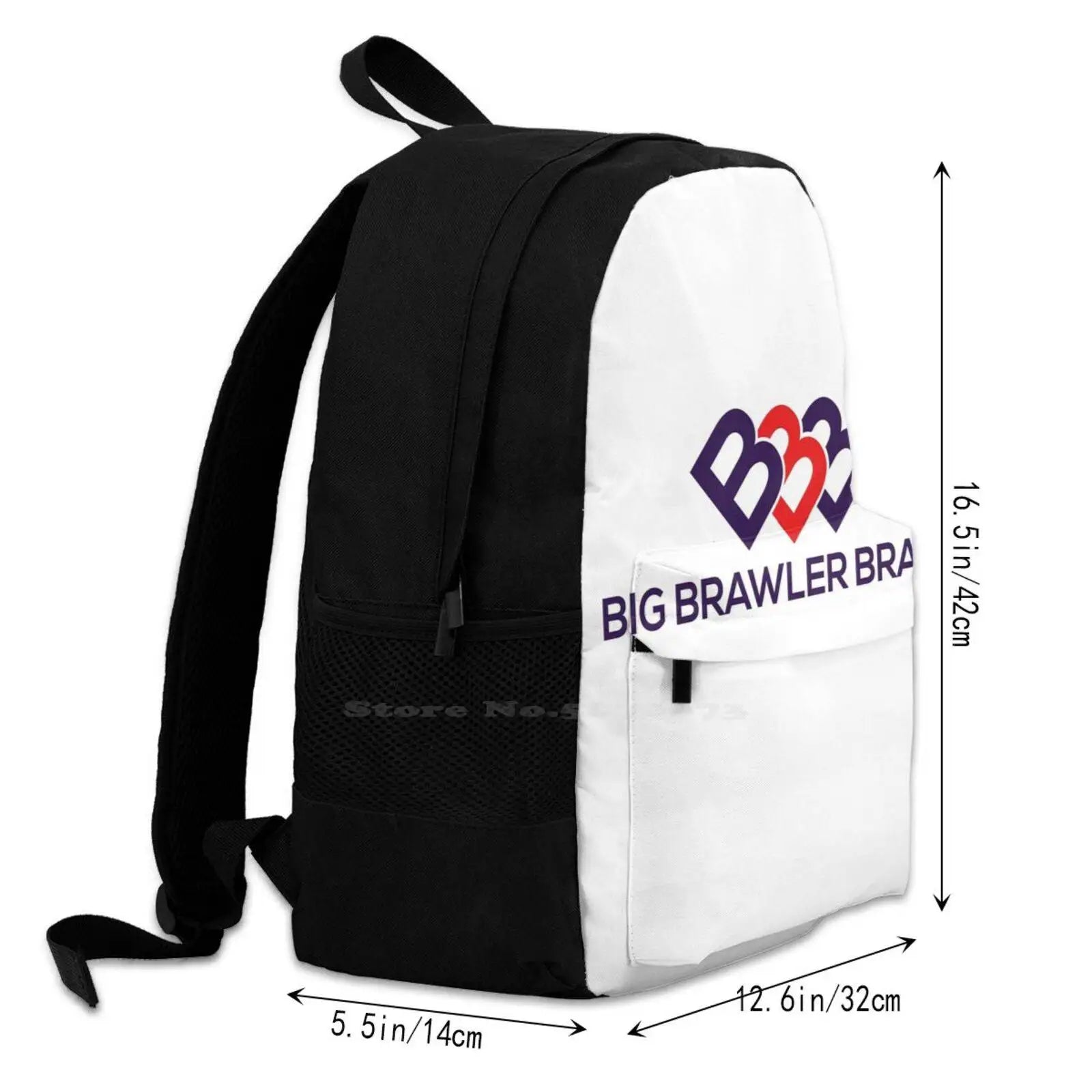 3D Print Basketball Backpack Casual Bag