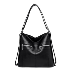 Big Capacity PU Leather Handbag Ladies Party Tote Shoulder Bags