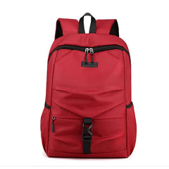 Big Capacity Men Backpack Laptop Oxford Gray Student Back Pack