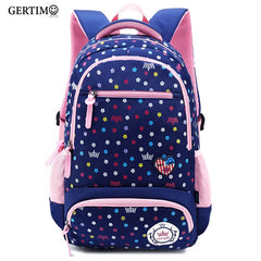 Daisy Print Girl School Bag Big Capacity Backpack