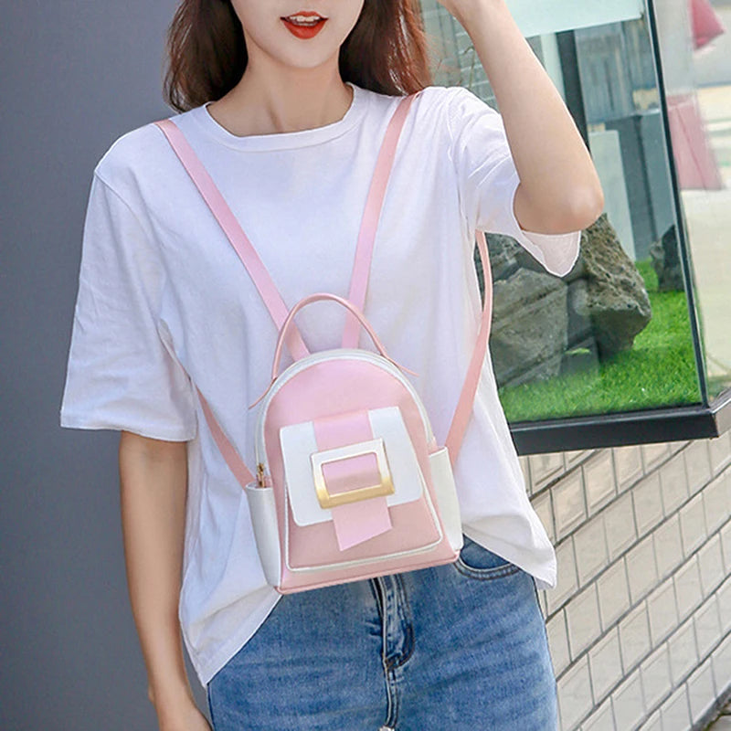 Women Backpack Matching Small Backpack Ladies Shoulder Bag