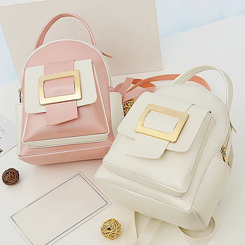 Women Backpack Matching Small Backpack Ladies Shoulder Bag