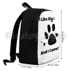 Funny Dog Hiking Backpack Waterproof Camping Travel M
