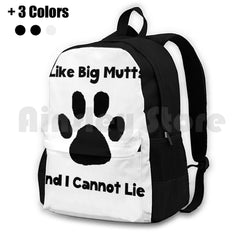 Funny Dog Hiking Backpack Waterproof Camping Travel M