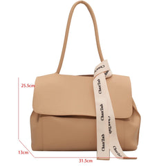 Women's PU Crossbody Bag Large Soft Leather Tote Bag
