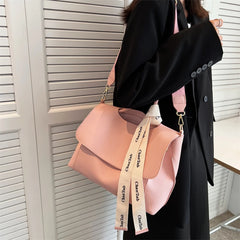 Women's PU Crossbody Bag Large Soft Leather Tote Bag