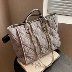 Women's Large Hobo Shopper Bag Solid Crossbody Handbag Lady Travel Tote
