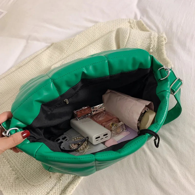 Winter Crossbody Bag Quilted Shoulder Bag