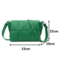 Winter Crossbody Bag Quilted Shoulder Bag