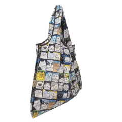 Large Nylon Shopping Bag Supermarket Tote Eco Reusable Portable Shoulder