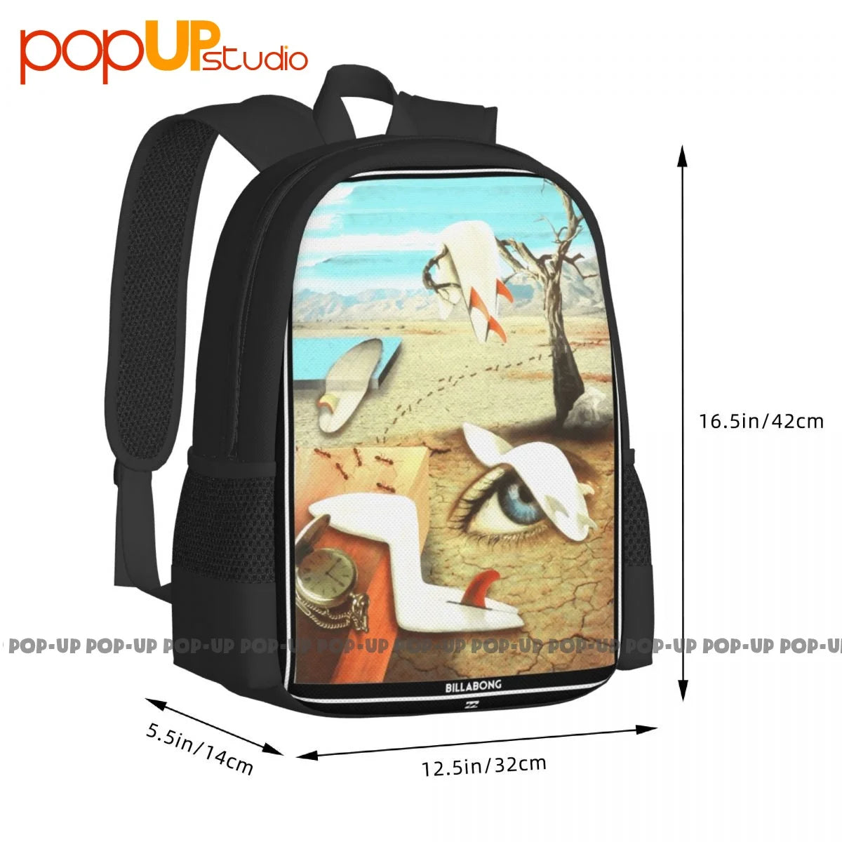 Billa Bong Melted Backpack Large Capacity Schoolbag Gymnast Bag