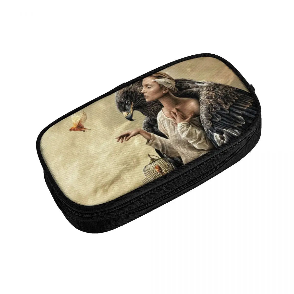 Eagle Gothic Pen Box School Anime Zipper Pen Bag Stationery Gift