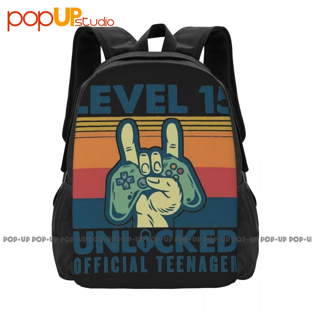 Teenager Style Gaming Backpack Large Capacity Bookbag