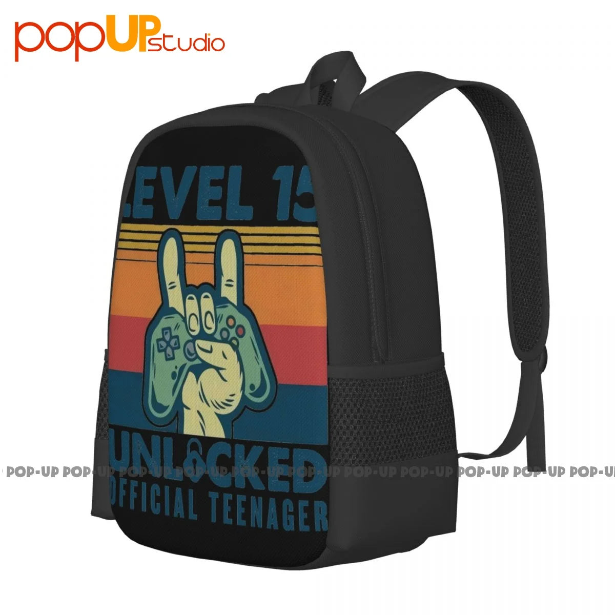 Teenager Style Gaming Backpack Large Capacity Bookbag