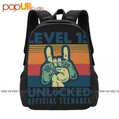 Teenager Style Gaming Backpack Large Capacity Bookbag
