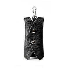 Leather Car Key Pouch Holder Men Women Wallet Smart Keychain