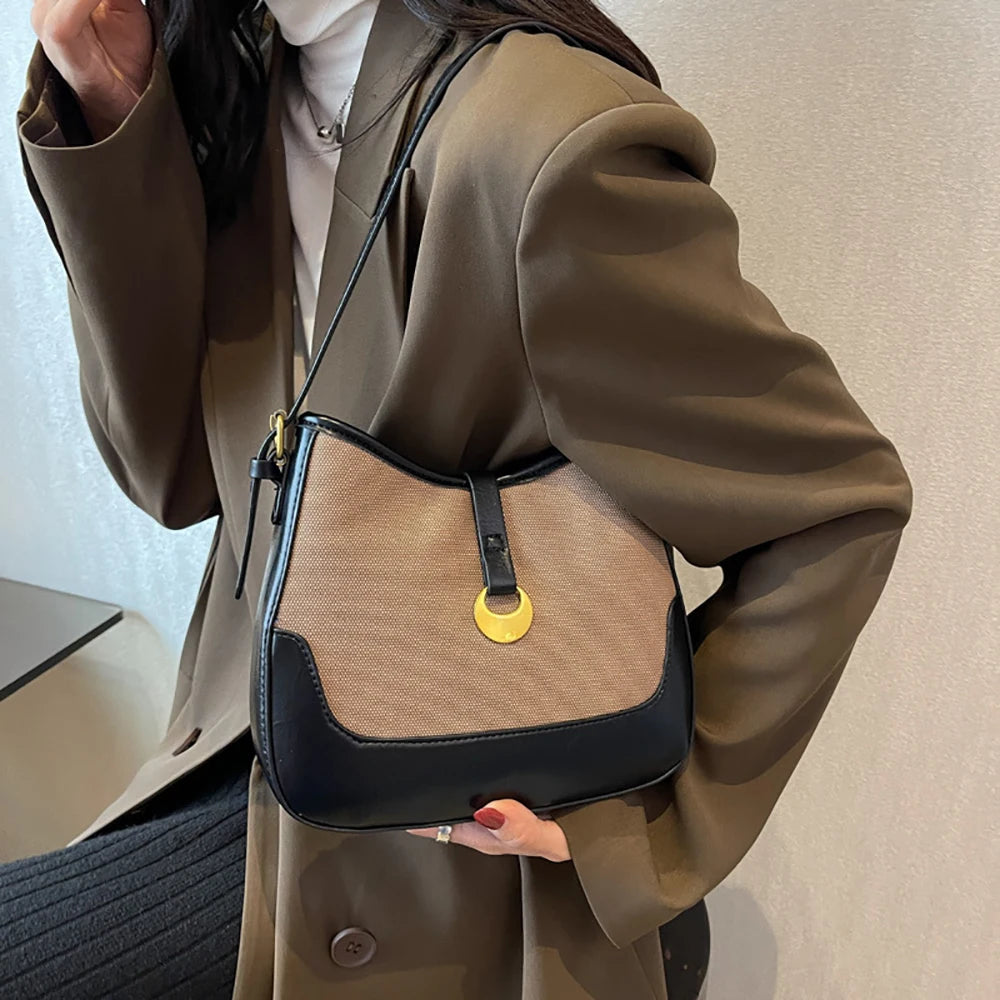 Small Shoulder Underarm Bags for Women High-quality Handbag Totes Purse