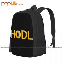 Bitcoin Hodl Backpack Large Capacity Storage Bag For Travel