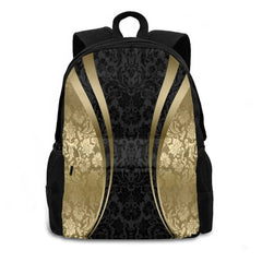 Modern Damasks Geometric Stripes Laptop Backpack