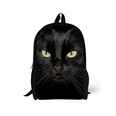 Cat Women's Travel Bags Anime Boy Girl Schoolbags Children's Bolsas Backpacks Ba