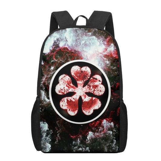 Clover 3D Pattern School Bag for Children - Casual Book Bags Kids Backpack