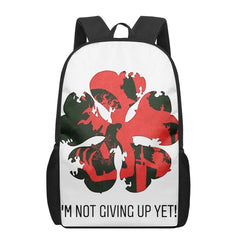 Clover 3D Pattern School Bag for Children - Casual Book Bags Kids Backpack