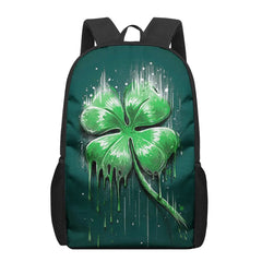 Clover 3D Pattern School Bag for Children - Casual Book Bags Kids Backpack