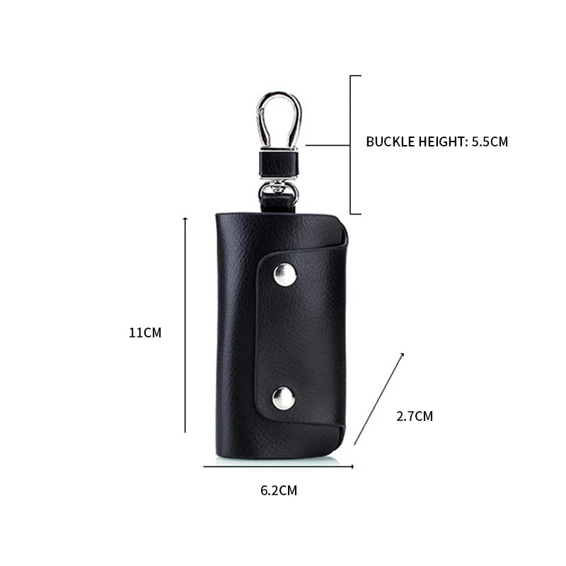 Leather Waist Pendant Key Bag Car Key Chain Business