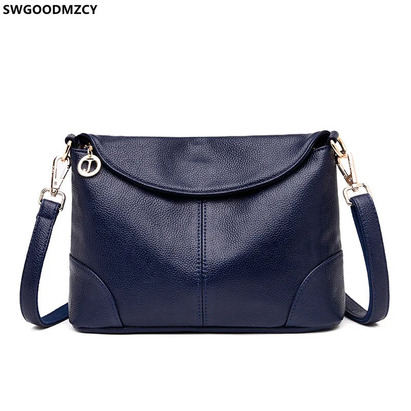 Leather Tote Bag Crossbody Shoulder Bag Women