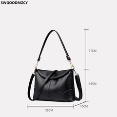 Leather Tote Bag Crossbody Shoulder Bag Women