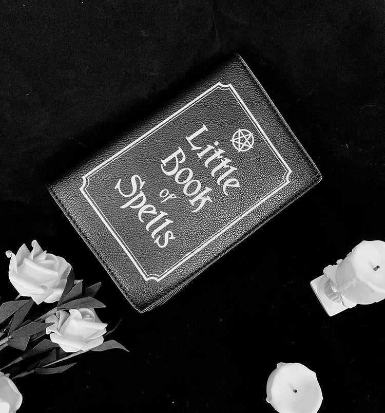 Magic Book of Spells Clutch Bag Chain Shoulder Bag Crossbody Bag