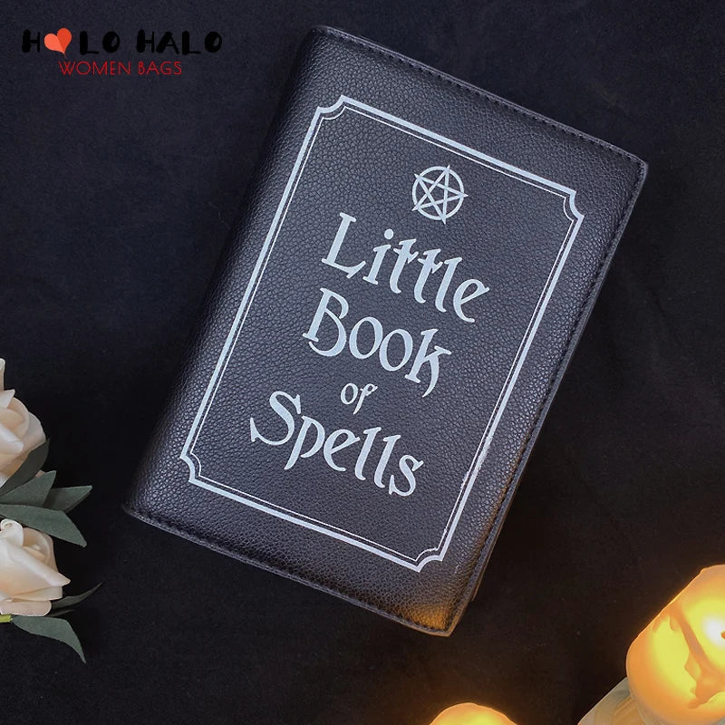 Magic Book of Spells Clutch Bag Chain Shoulder Bag Crossbody Bag