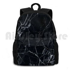 Marble Texture Outdoor Hiking Backpack Waterproof Camping Travel