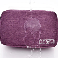 Men's Hanging Toiletry Bag Shaving Kit Organizer