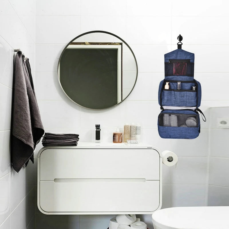 Men's Hanging Toiletry Bag Shaving Kit Organizer