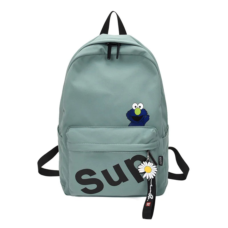 Waterproof Teen Backpack Girls Large Capacity Casual Schoolbags Mochila